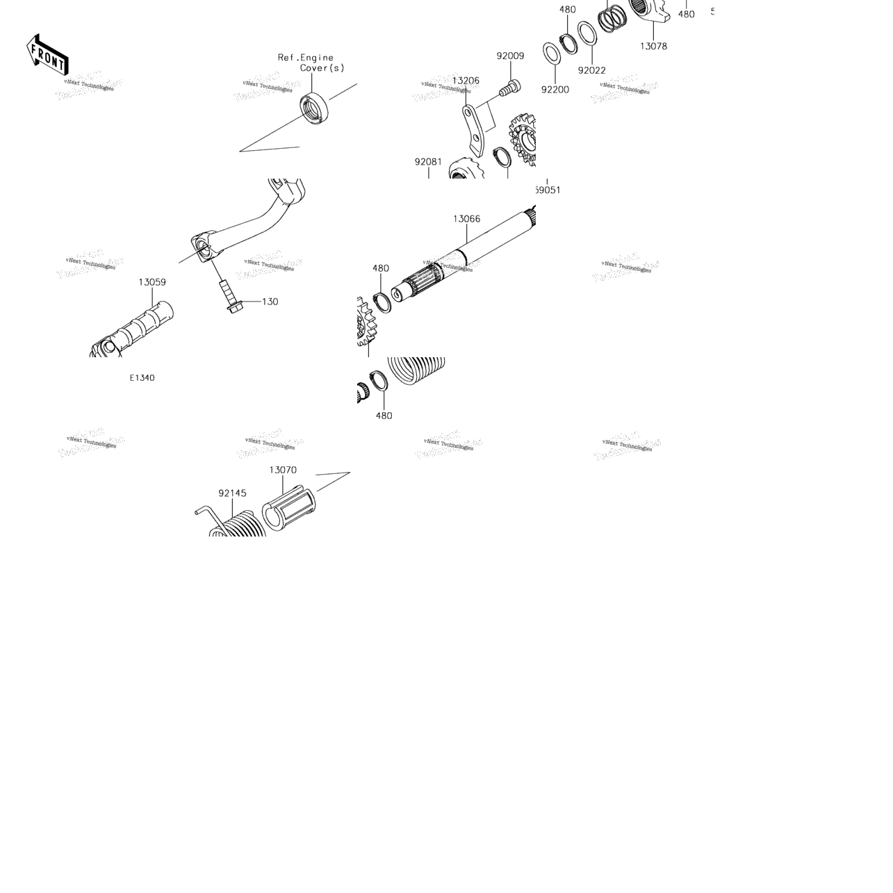 Kickstarter Mechanism