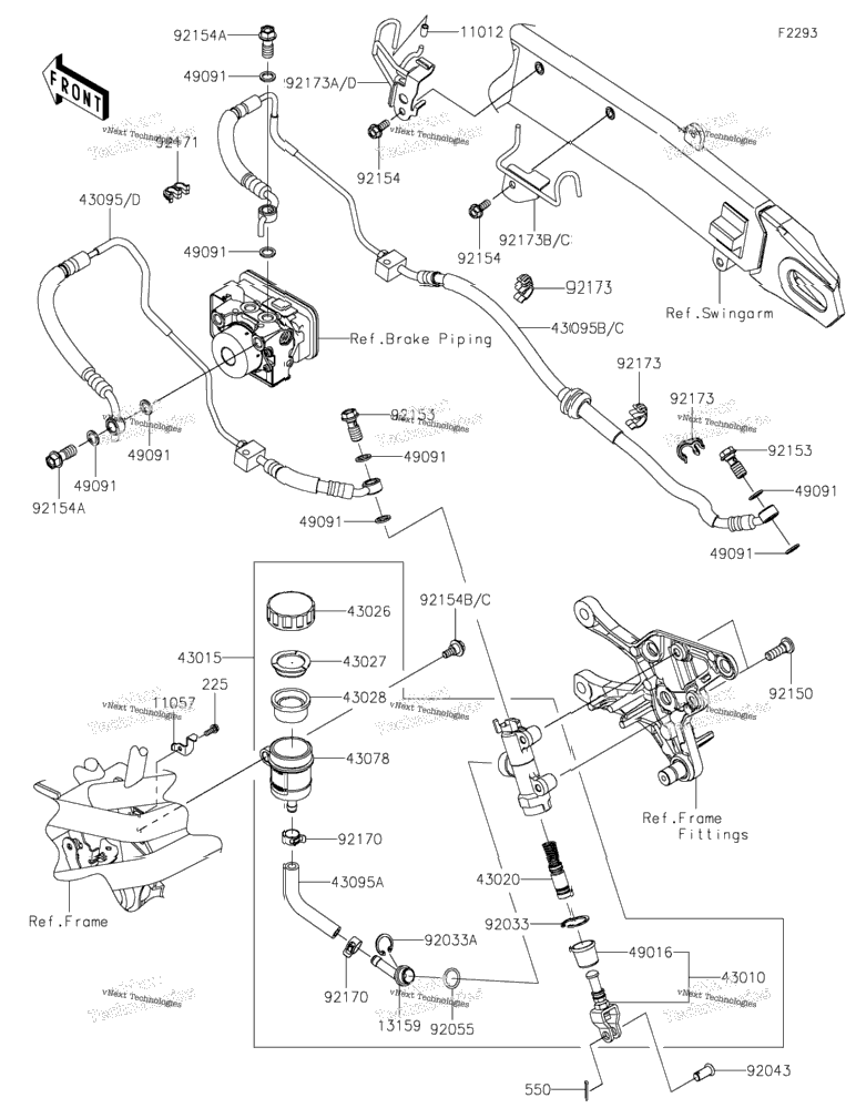Rear Master Cylinder