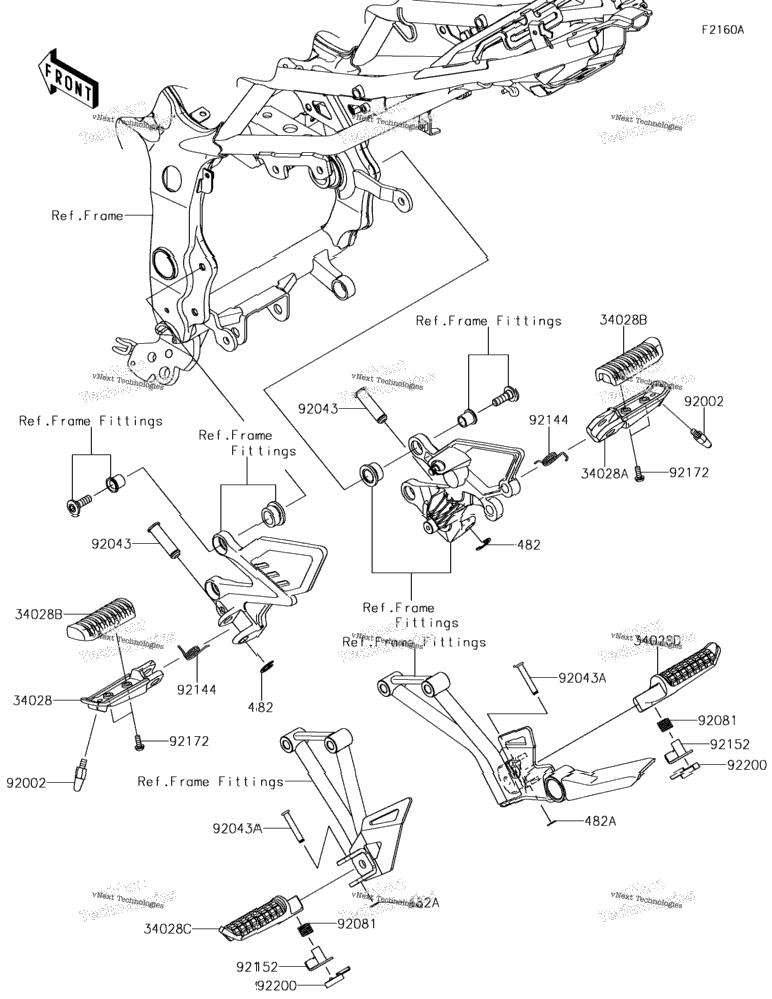 Footrests(Fgf-Fjf)