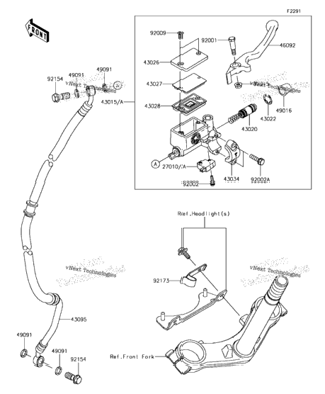 Front Master Cylinder