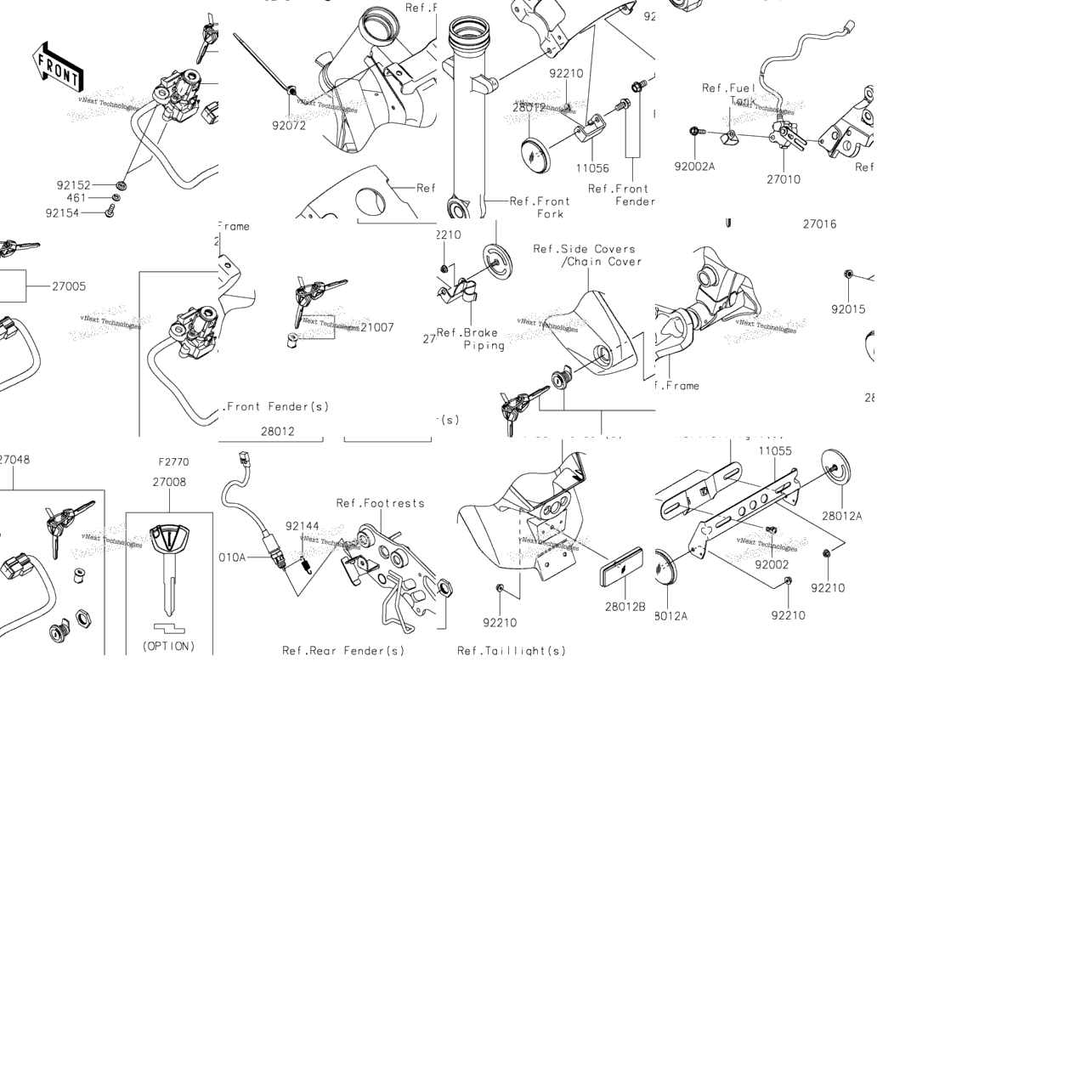 Ignition Switch/Locks/Reflectors