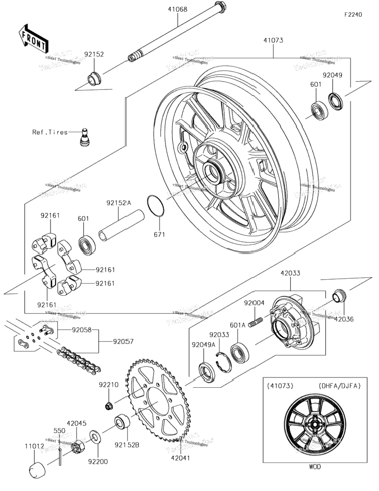 Rear Wheel/Chain