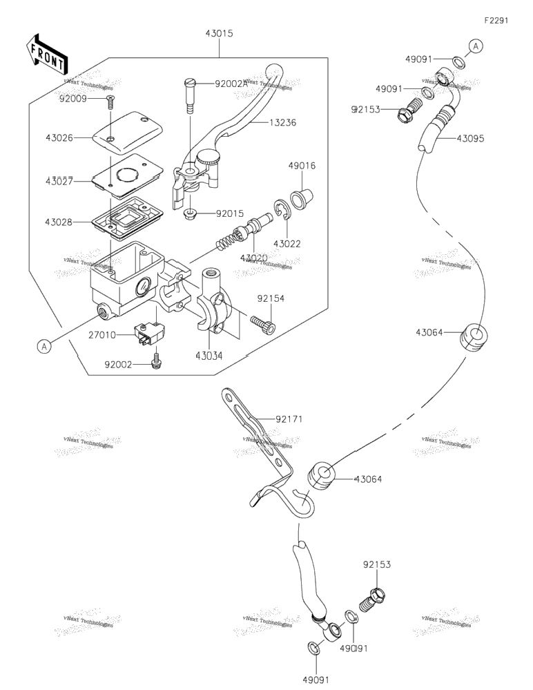 Front Master Cylinder