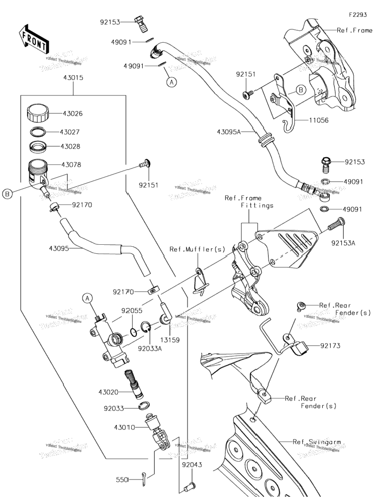 Rear Master Cylinder