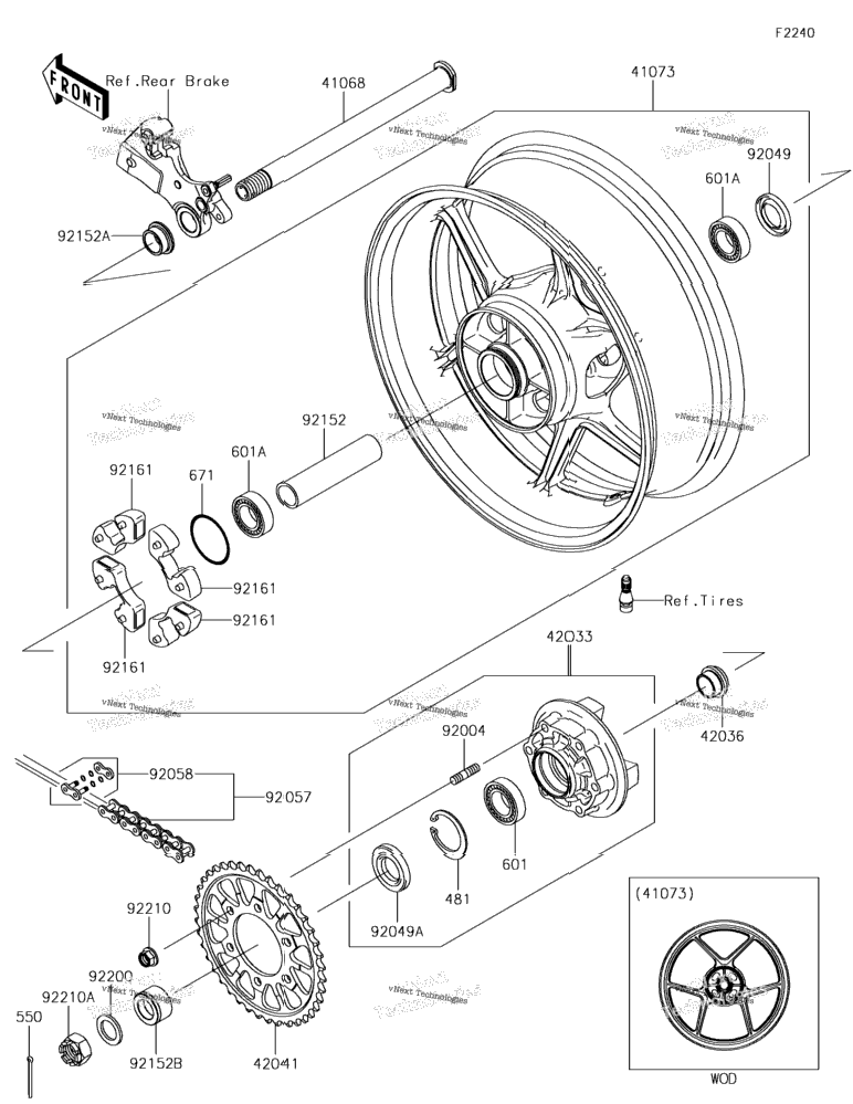 Rear Wheel/Chain
