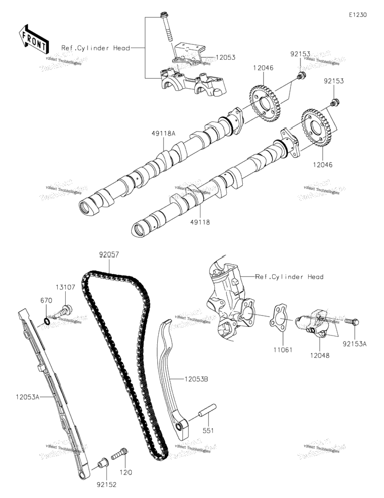 Camshaft(S)/Tensioner