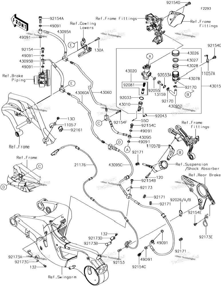 Rear Master Cylinder