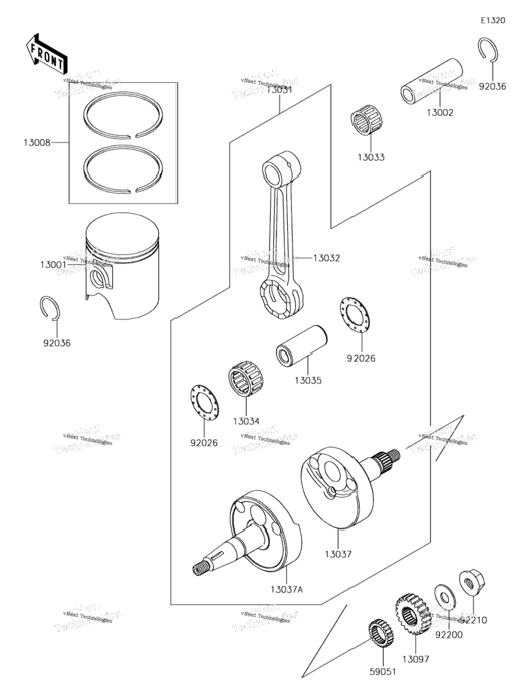 Crankshaft/Piston(S)