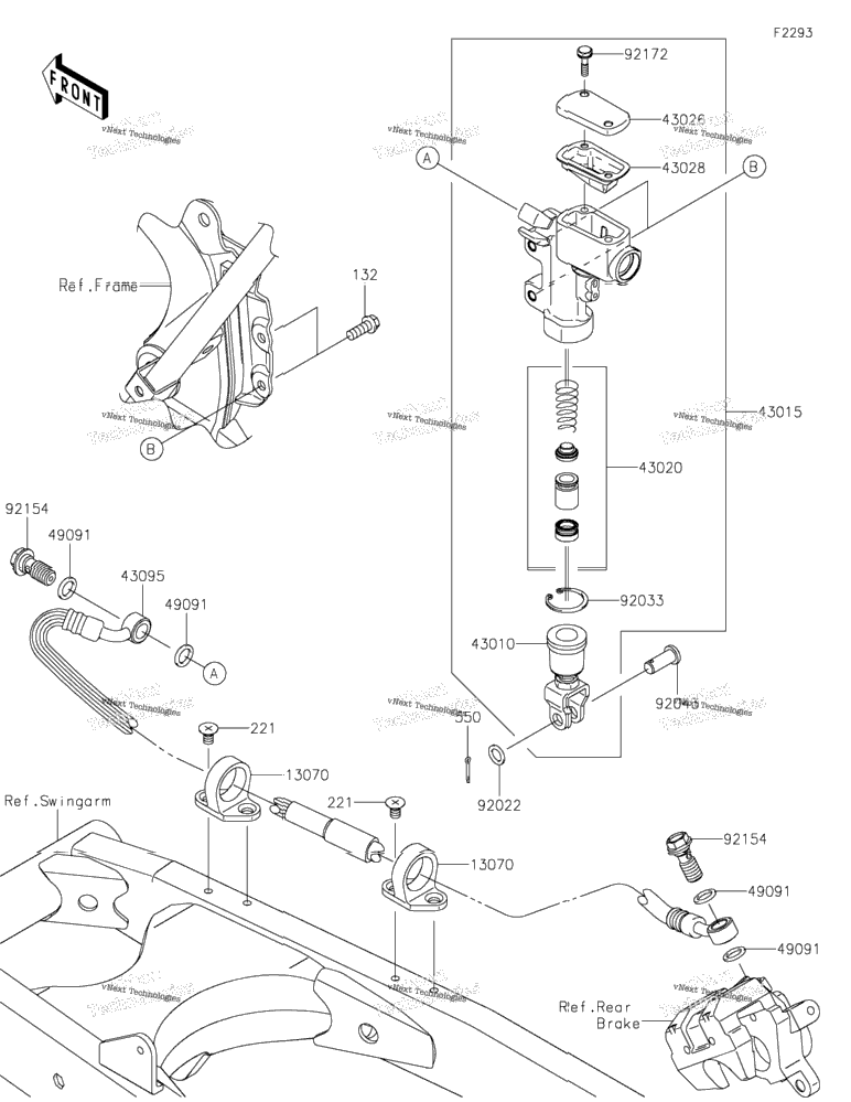 Rear Master Cylinder
