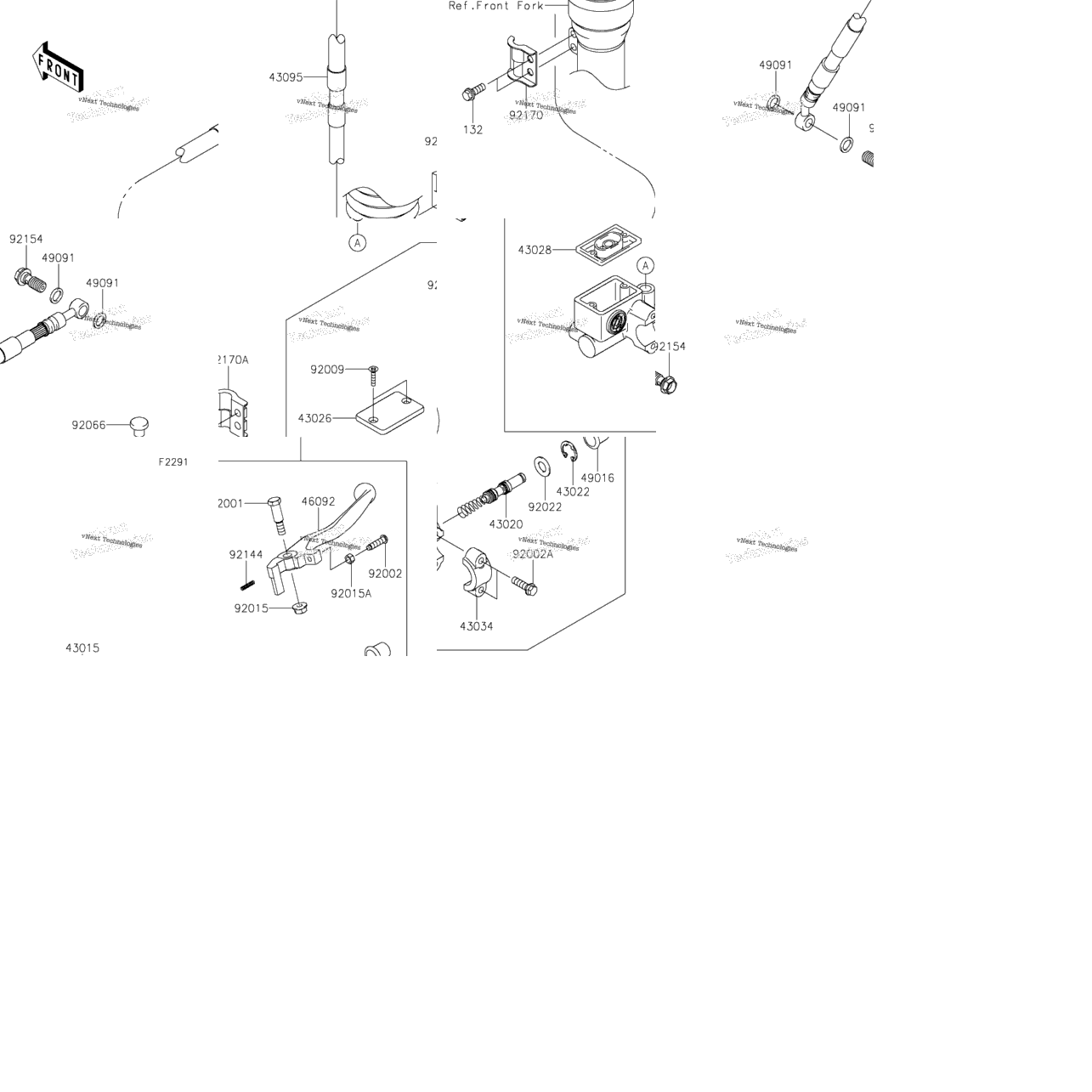 Front Master Cylinder