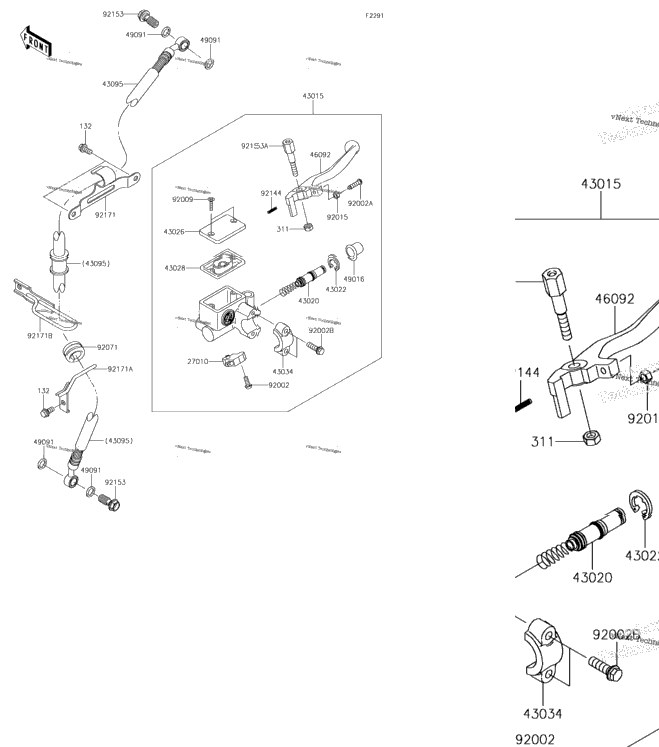 Front Master Cylinder