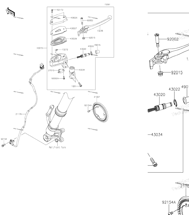 Front Master Cylinder