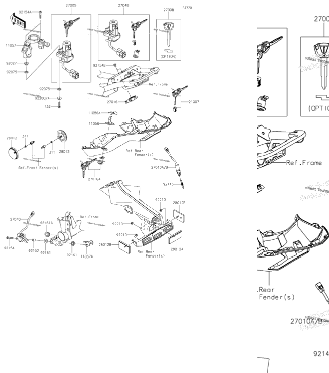 Ignition Switch/Locks/Reflectors