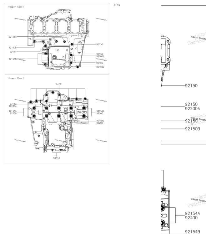 Crankcase Bolt Pattern