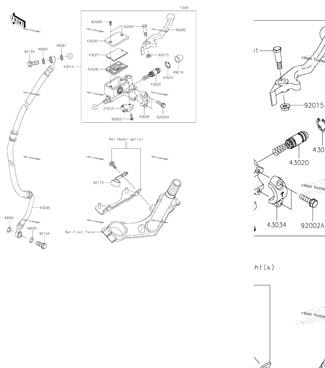 Front Master Cylinder