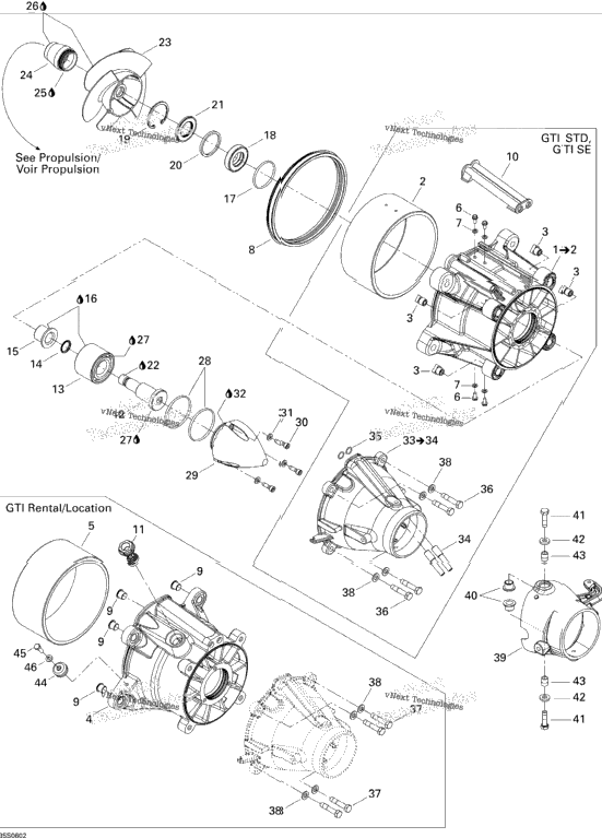 Pump Gti Std, Gti Se