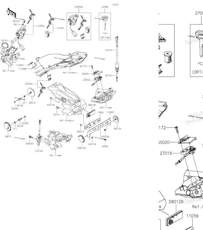 Ignition Switch/Locks/Reflectors