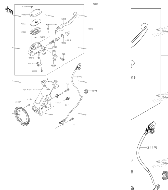 Front Master Cylinder