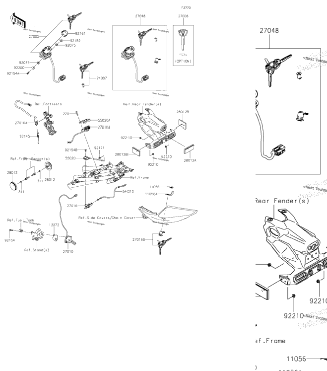 Ignition Switch/Locks/Reflectors