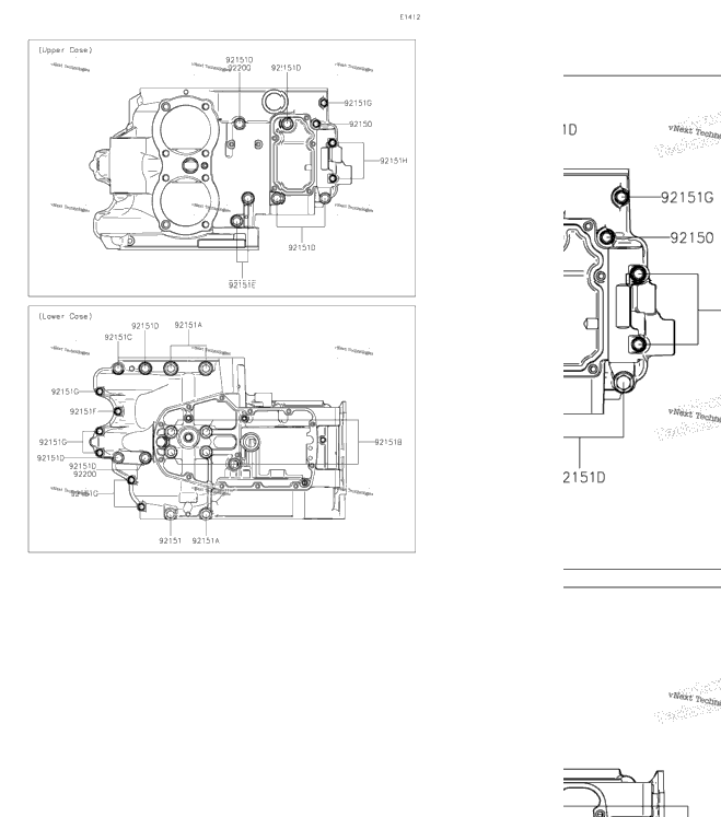 Crankcase Bolt Pattern