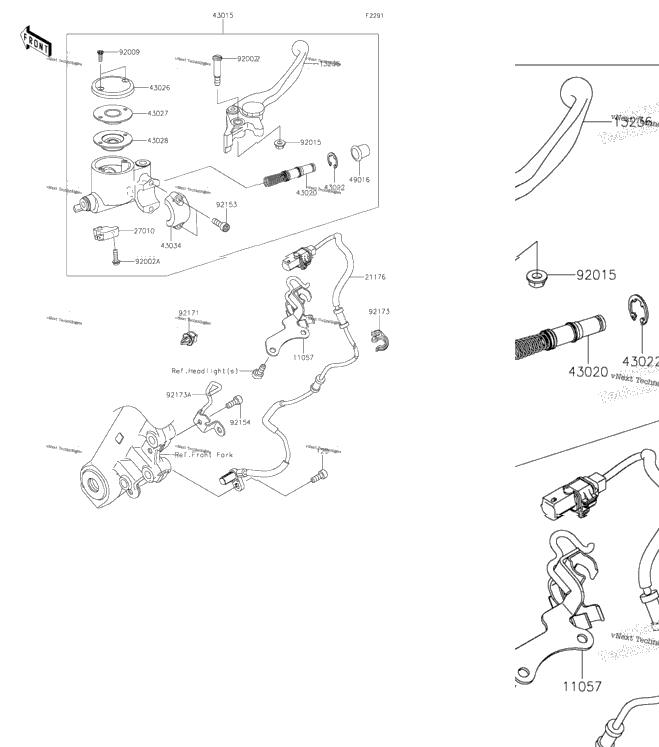 Front Master Cylinder