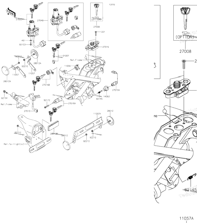 Ignition Switch/Locks/Reflectors