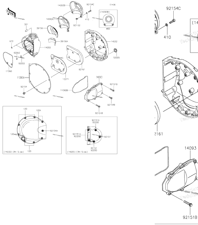 Right Engine Cover(S)