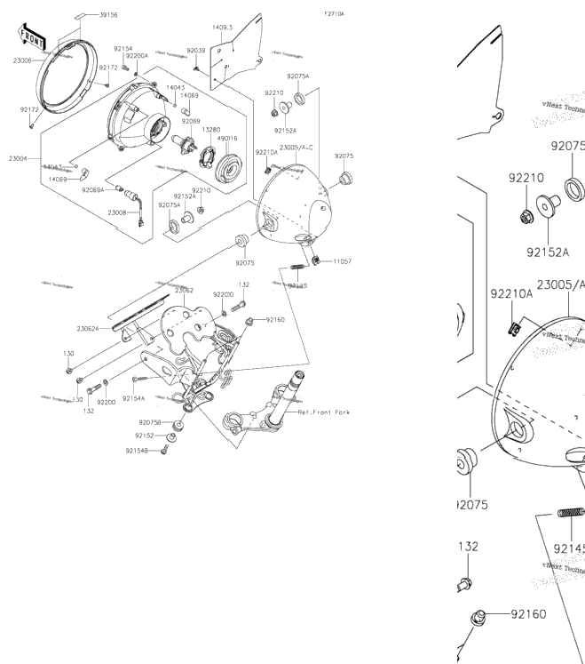 Headlight(S)(Akf/Akfa)