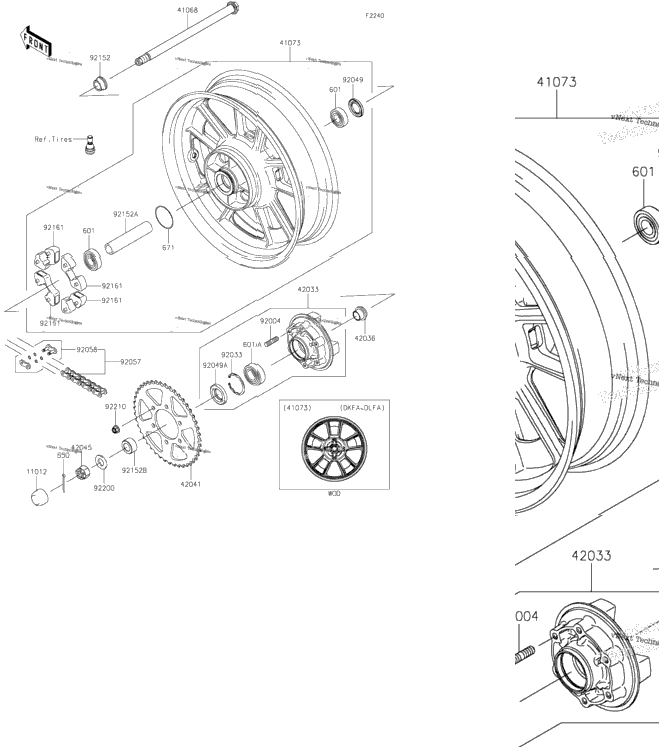 Rear Wheel/Chain