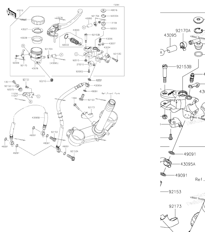Front Master Cylinder