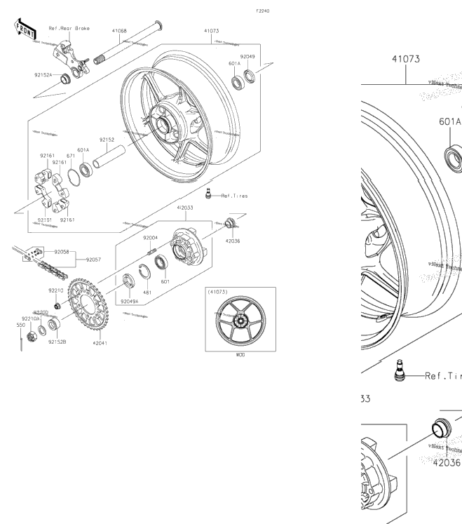 Rear Wheel/Chain