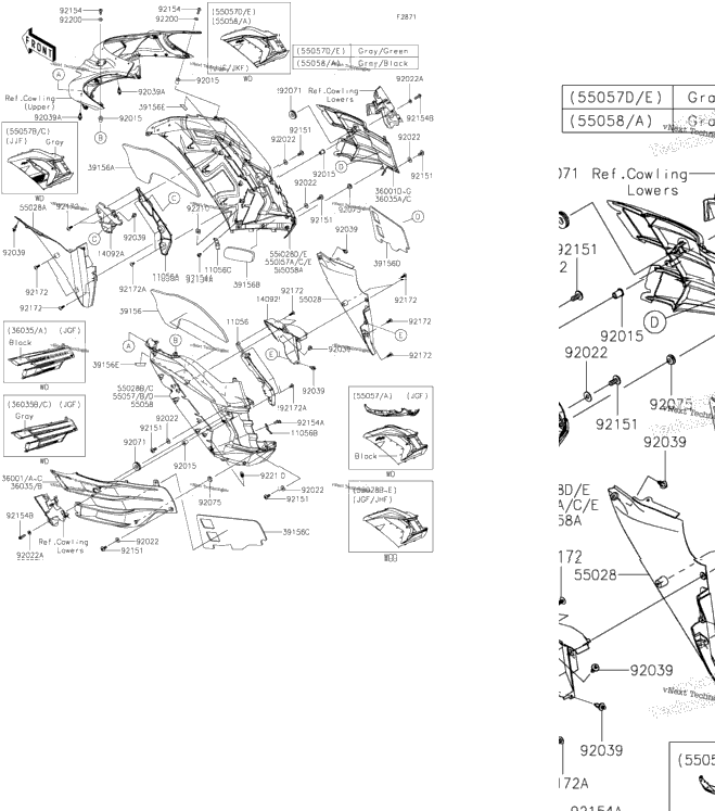Cowling(Center)(Jgf-Jkf)