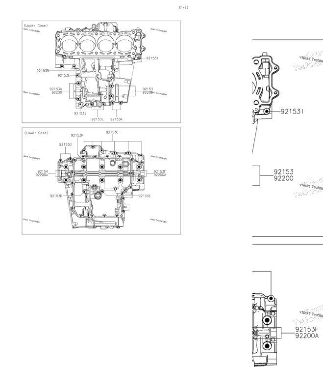 Crankcase Bolt Pattern
