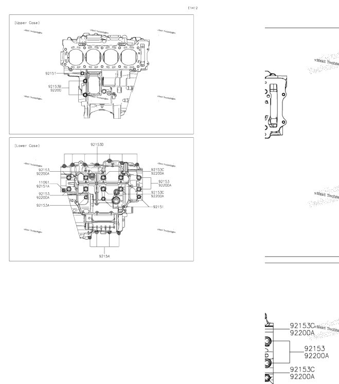 Crankcase Bolt Pattern