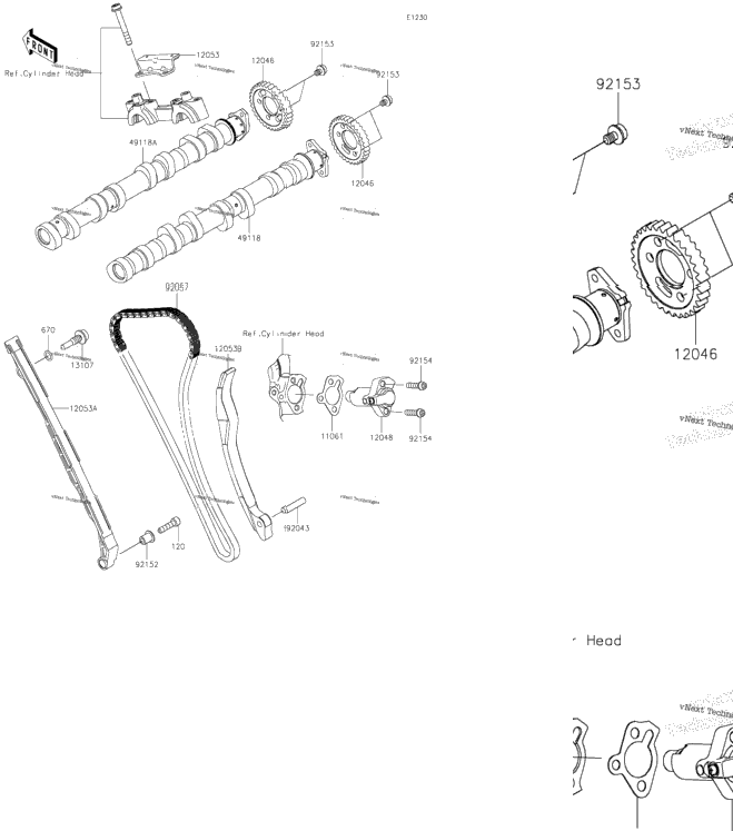 Camshaft(S)/Tensioner