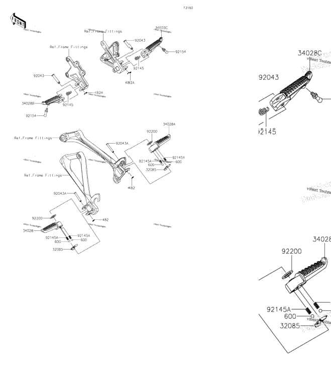 Footrests