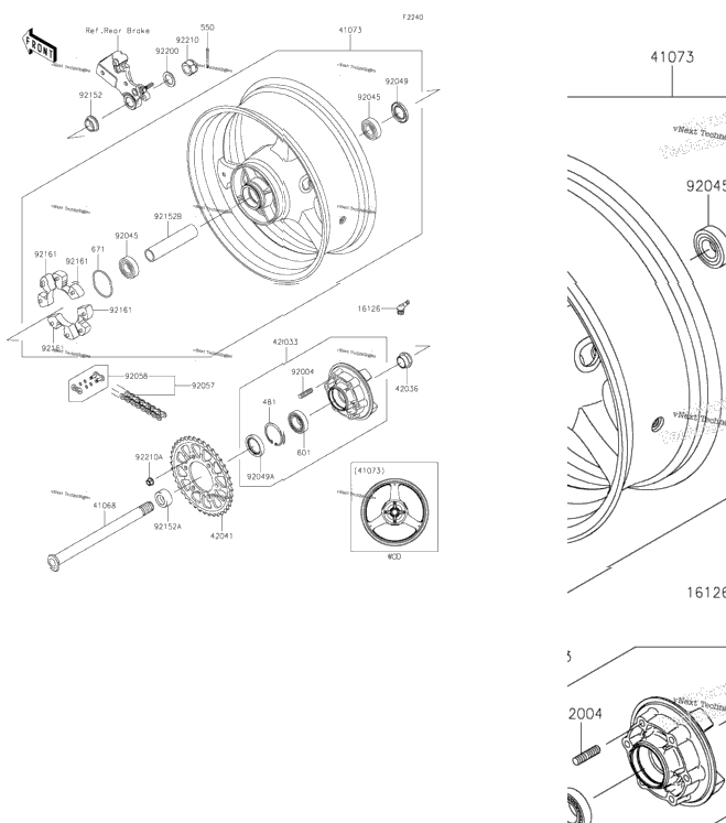 Rear Wheel/Chain