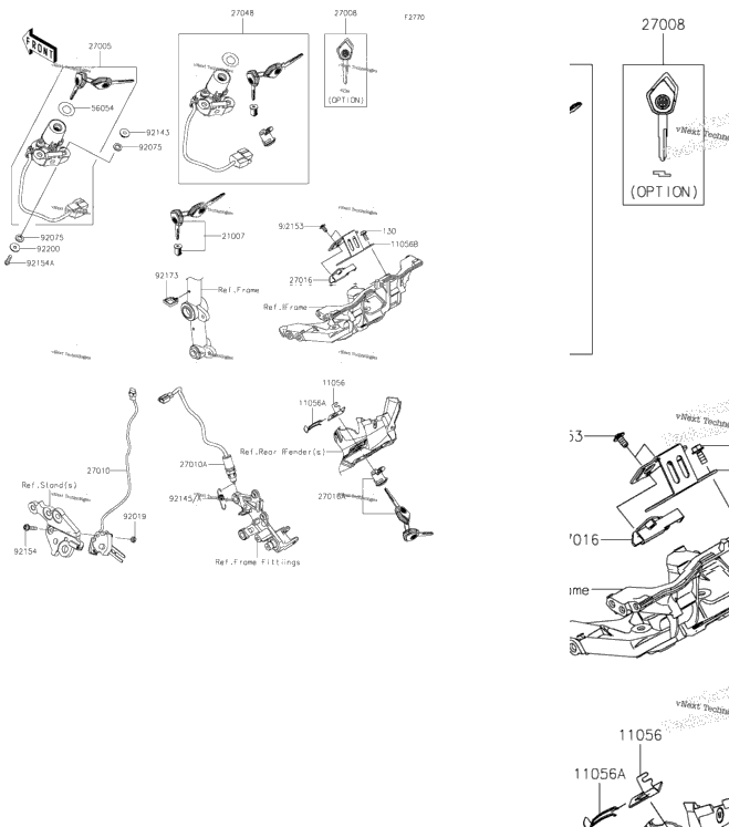 Ignition Switch/Locks/Reflectors