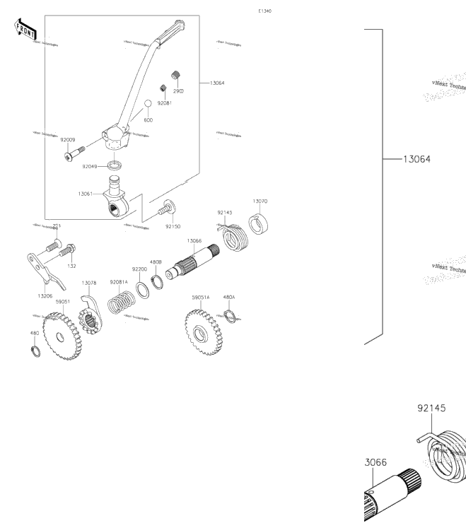 Kickstarter Mechanism