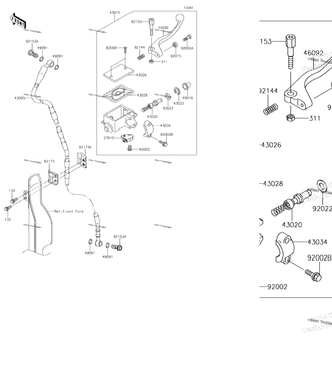 Front Master Cylinder