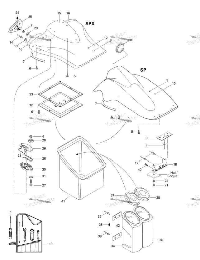Front Storage Compartment