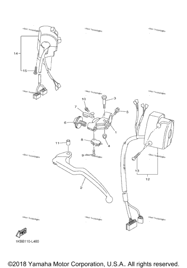Handle Switch Lever