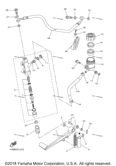 Rear Master Cylinder