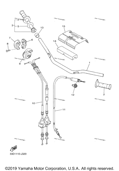 Steering Handle Cable