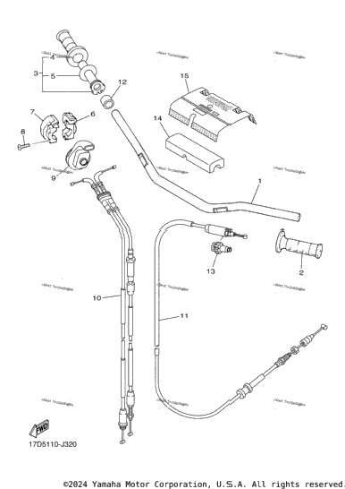 Steering Handle Cable