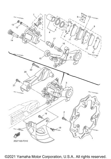 Rear Brake Caliper