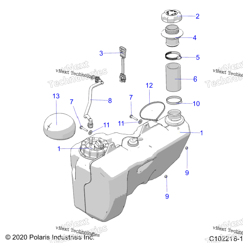 Fuel System, Fuel Tank