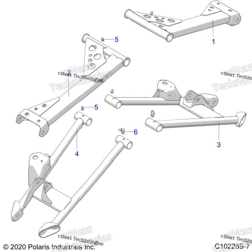 Suspension, Rear Control Arms