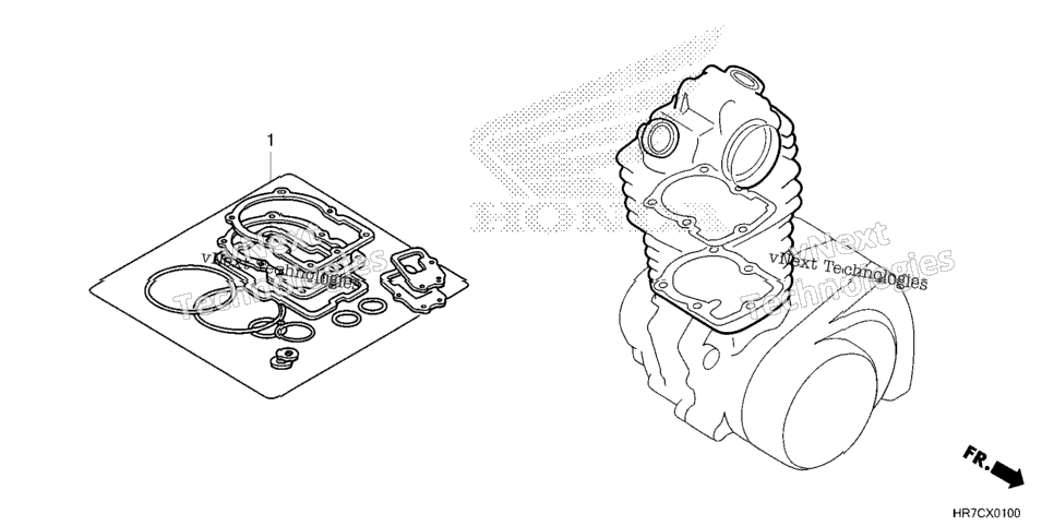 GASKET KIT A