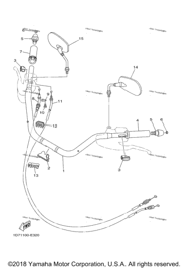 Steering Handle Cable